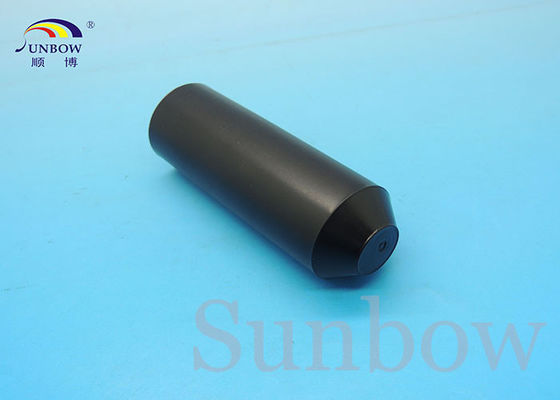 China Electrical Cable Accessories Heatshrink End Cap Adhesive Lined Heat Shrinkable supplier
