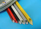 7KV Insulation Fiberglass Sleeve with Silicone Coating 2.0mm ID 200ºC High Temperature supplier