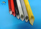 Silicone Coated Fiberglass Braided Sleeving / Insulation Silicon Glass Tube Cable Sleeve supplier