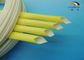 Insulation Acrylic Fiberglass Sleeving / Fiber Glass Wire Sleeve for Electrical Lamp supplier