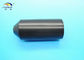 Black Polyolefin Heat Shrink End Caps for Wire Sealing , Insulation Seal End Cap supplier