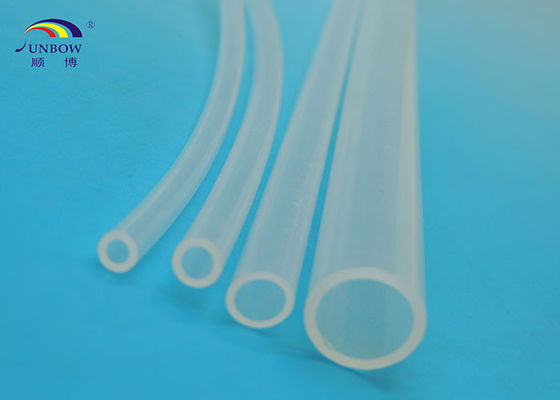 China Rigid Non-stick PEF Hose Clear Plastic Tubes 1.0mm to 6.0mm High Temperature Resistant supplier
